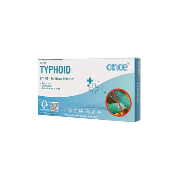 Once Typhoid IgG/IgM Test Kit