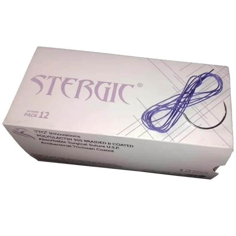 STERGIC-POLYGLACTIN 910-BRAIDED & COATED